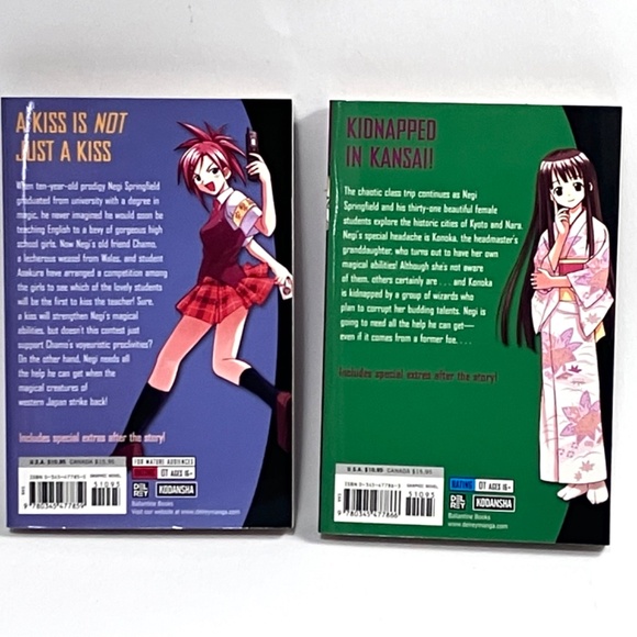 Negima! Magister Negi Magi Manga series by Ken Akamatsu - Volumes 1 through 9 - Picture 9 of 12